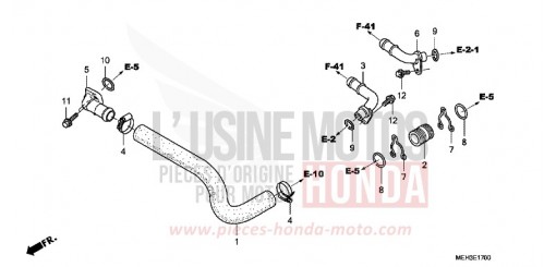 TUYAU D'EAU NSA700A8 de 2008